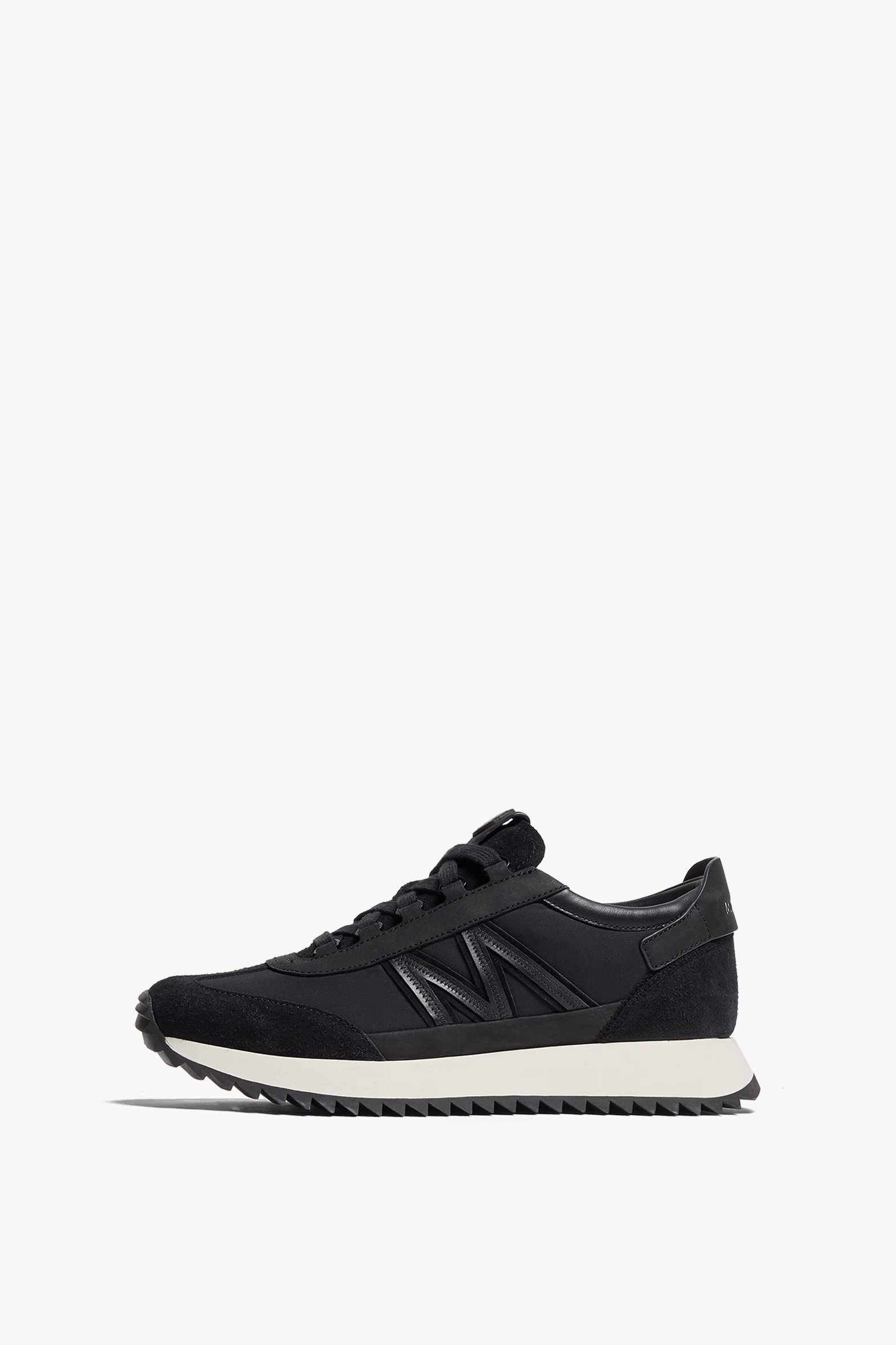 Pacey2 Suede & Nubuck Sneakers Men Black Moncler 0